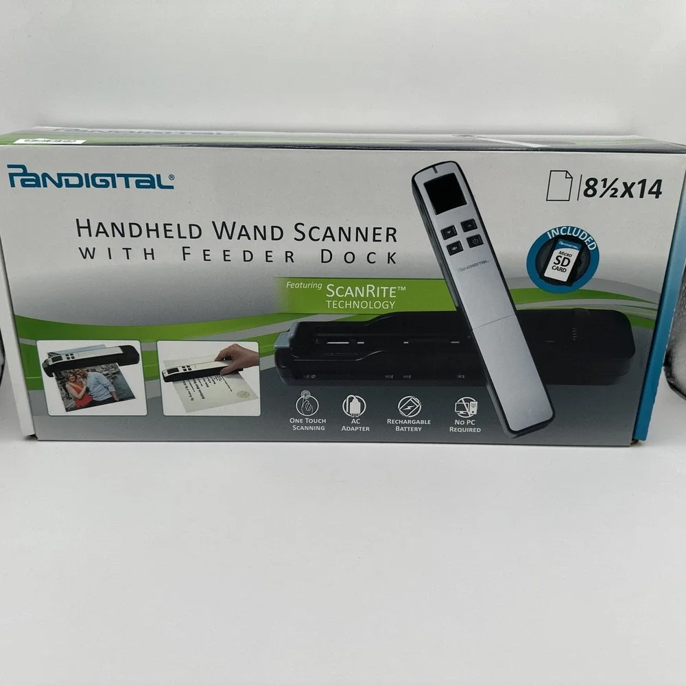 Pandigital Handheld‎ Wand Scanner Blue
